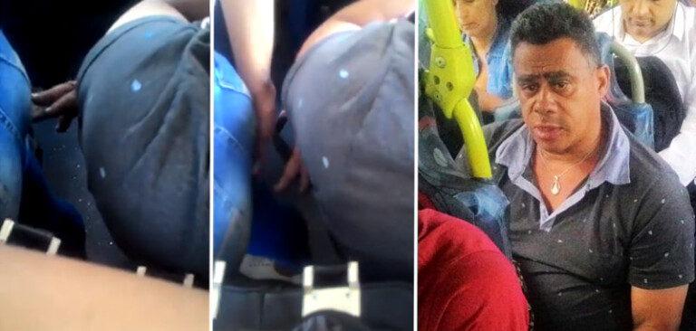 Ônibus da Miracatiba tem goteira