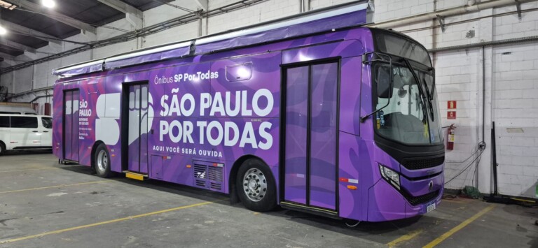 Ônibus SP Por Todas oferece atendimento gratuito para mulheres em Itapecerica da Serra
